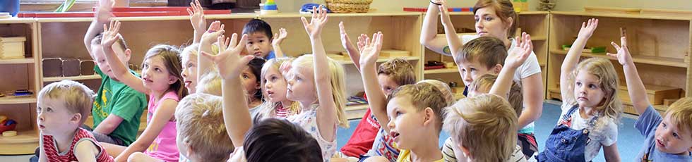 Photo of preschool classroom at the Bright Child Learning Center in Madison WI